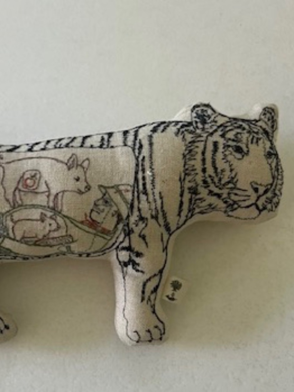 CORAL AND TUSK STUFFED TIGER - Picture 6 of 8